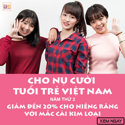 Chương Trình: “ CHO NỤ CƯỜI TUỔI TRẺ VIỆT NAM” NĂM 2