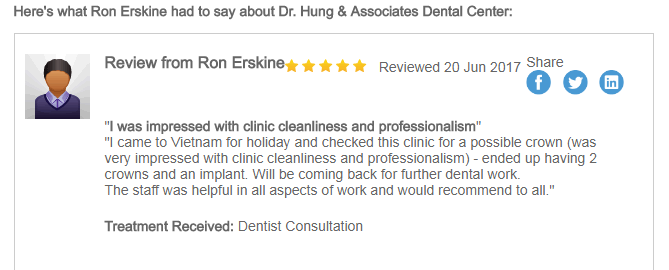 reviews whatclinic drhung dental